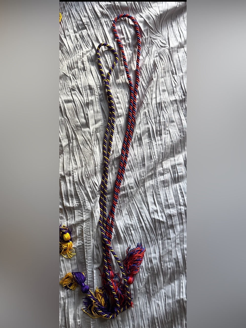 Multicolor Graduation Cords | university honor tassels cords